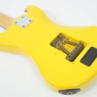 [SALE Ends June 25] MarineRider MR-1 Yellow Mosrite Ventures Copy Built-in Amp travel guitar Made in JAPAN image 14