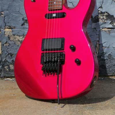 Barrington ESP BRG 872 1988 Hot Pink.  RARE & Collectible.  Barrington, IL. USA MIJ image 7