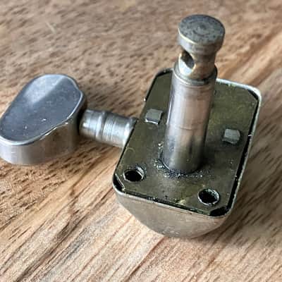 Single 1960s Burns Van Ghent Guitar Machine Head Tuner Bass side Eko Vox Gretsch image 7