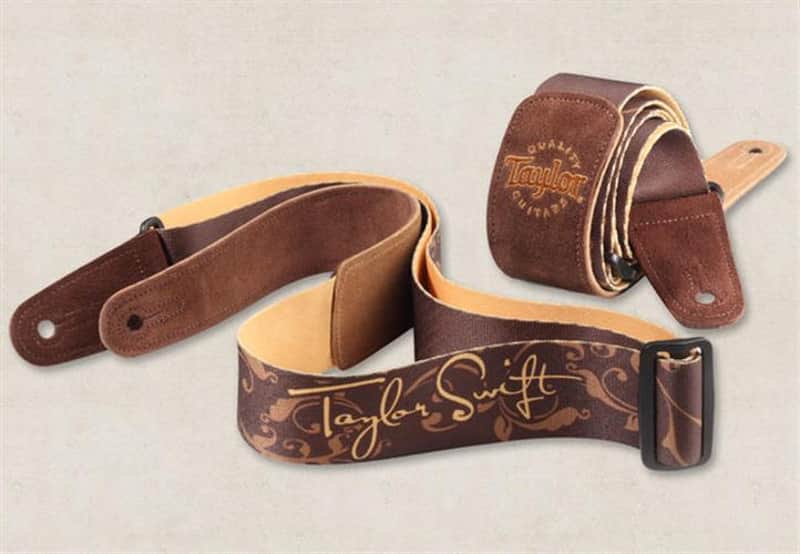 Taylor Taylor Swift Signature Guitar Strap, Brown image 1