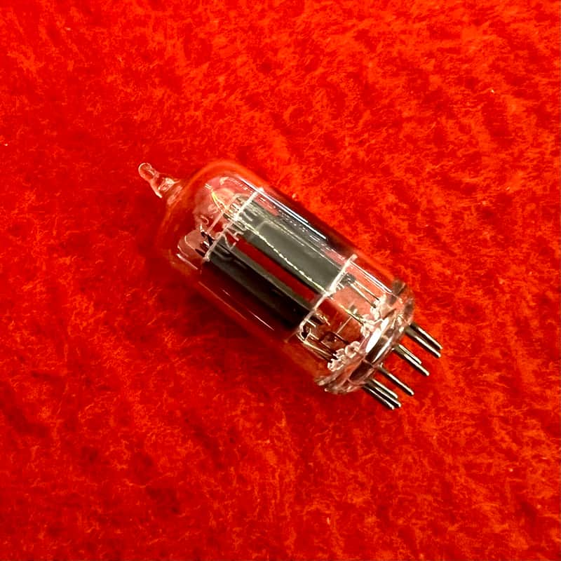 RCA 12au7a c 1960 - Clear top ecc82 12au7 preamplifier valve preamp tube original vintage usa image 1