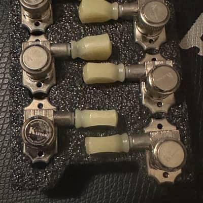Kluson Locking Revolution Nickel 19:1 tuners 3+3 Gibson image 2