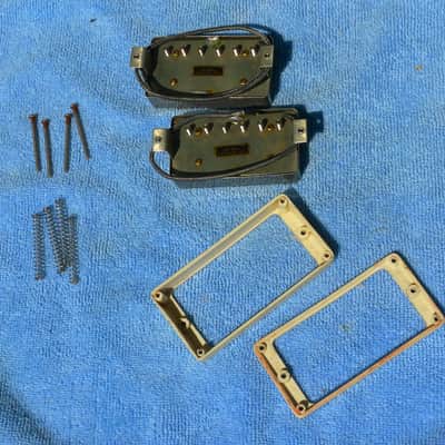 OVER THE POND GUY OTPG Guitar Pickups PAF Double Cream NOS - With OTPG M69 Rings image 9