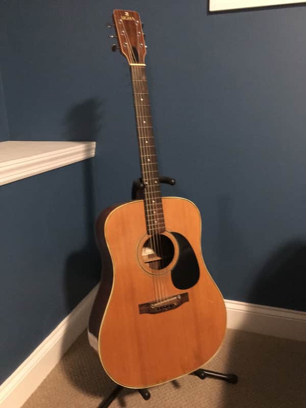Sigma by MARTIN Acoustic Guitar 1970 / 1971 vintage dreadnought image 1