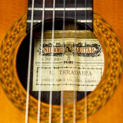 K. Teradaira 505P (Prime) - Yamaki Gakki - Niiburi Guitar 1982/1983 image 17