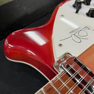 Rickenbacker 360/12CW Carl Wilson 2000 - Fireglo 12 String Electric Guitar With OHSC Case image 13
