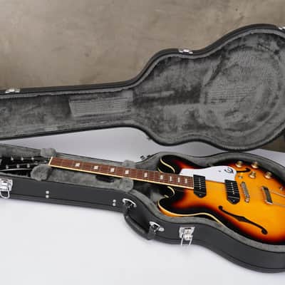 Epiphone Casino Vintage Sunburst Electric Guitar w/ Hardshell Case #59253 image 3