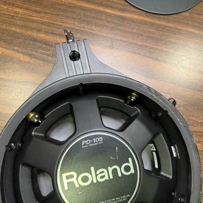 Roland PD-105 Dual Trigger 10” Mesh Head V-Drum Trigger Pad - Black - AV48861 image 10