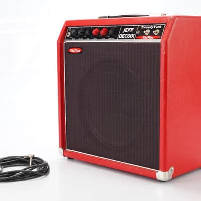 Red Plate Tweedy Verb M2-TV Jeff Decoix 1x12 Guitar Combo Amplifier #52531 image 16