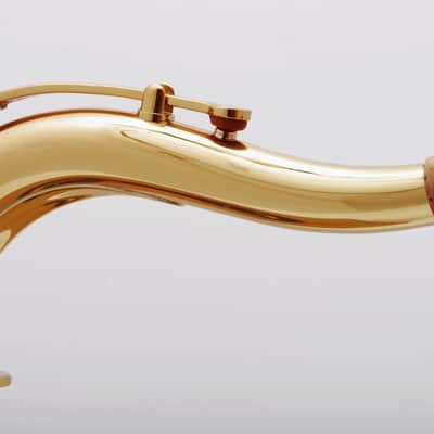 Yamaha TE1 Gold Lacquer Pro Custom E1 Tenor Saxophone Neck image 7