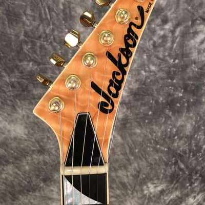 Jackson USA Soloist Slatq-h 2003 Natural Quilt Maple Top image 4