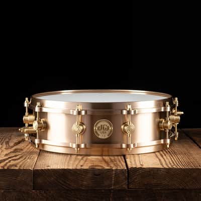 DW 4"x14" True-Cast Bronze Snare Drum image 1
