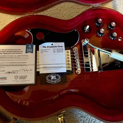 Immagine Gibson SG Standard '61 with Maestro Vibrola Mahogany - 2