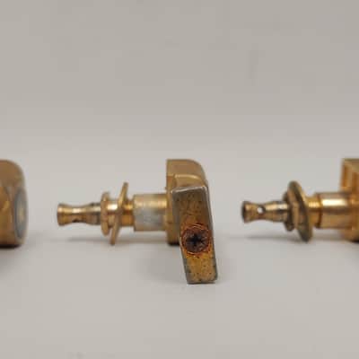 Vintage Gotoh Ibanez Japan 1970's Tuners 3x3 Gold Star Keystone PF200 or Similar image 5