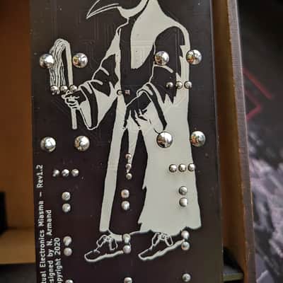 Ritual Electronics Miasma Distortion + Crime II Expander (LP, HP, All-Diodes Knobs) - Black image 9