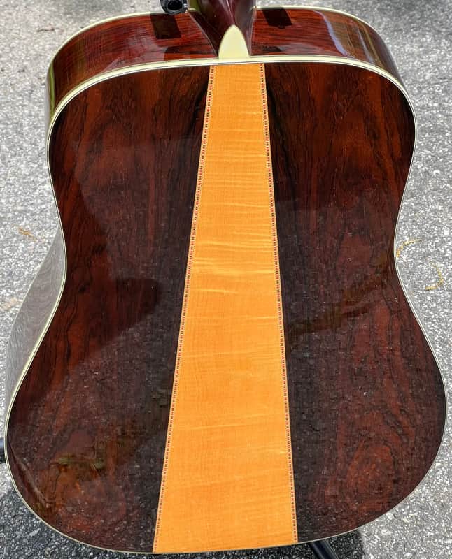 Morris W-100 D-45 Style Dreadnought Acoustic Guitar Made in Japan