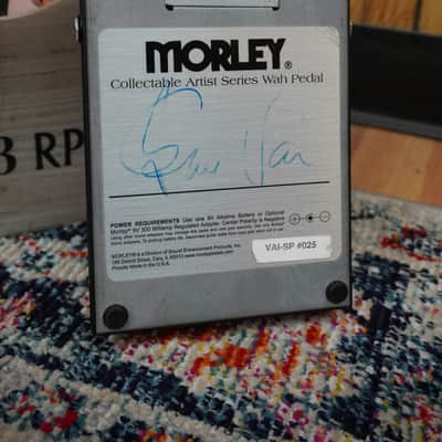 Used Morley Steve Vai Bad Horsie 2 Collectable Artist Series *Signed* image 3