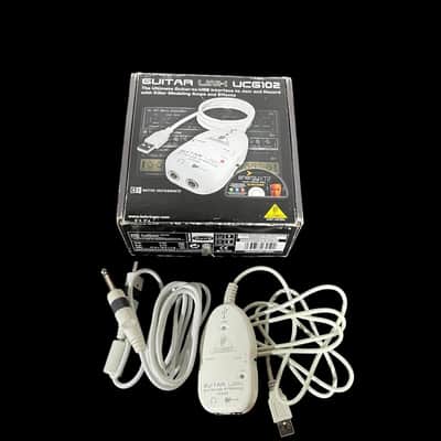 Behringer Guitar Link UCG102 Guitar-to-USB Audio Interface -x11105 image 1
