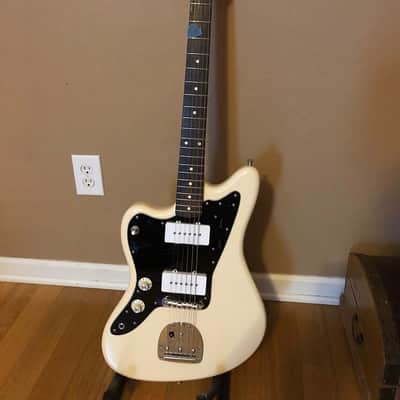Left handed Fender Jazzmaster 1994 MIJ Upgraded *Aquabats guitar! image 1