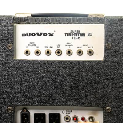 Bell Duovox Super Tini-Titan II 85W Combo Amp w/ Extension Cab & Covers image 7