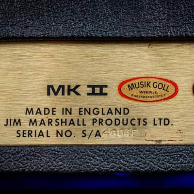 Marshall JMP MKII  1974 - Black image 4