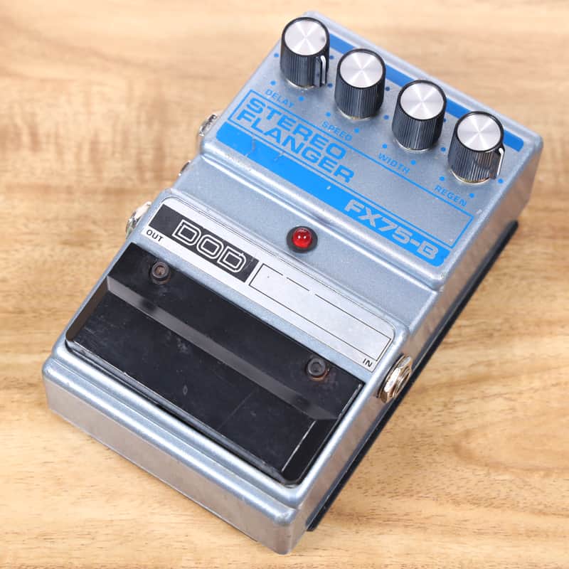 DOD Stereo Flanger FX75-B 1987 - 1997 - Silver | Reverb