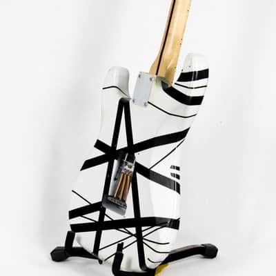 Van Halen 1 EVH Black White Frankenstrat Project Electric Guitar 1of2 - 10020376 image 7