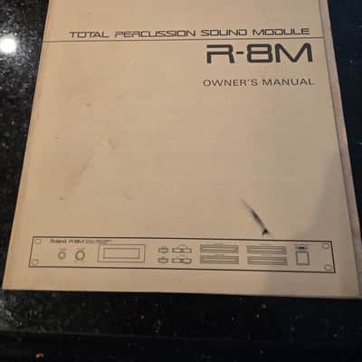 Roland R-8M Total Percussion Sound Module 1980s - Black image 5