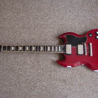 GRECO SST-88 SG Guitar - Cherry red MIJ 2012 image 8