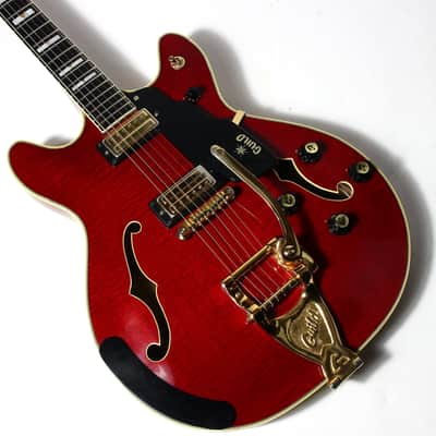 1967 Guild Starfire VI Cherry Red w Original Hard Case and Tags | Vintage 1960s Electric Guitar image 21