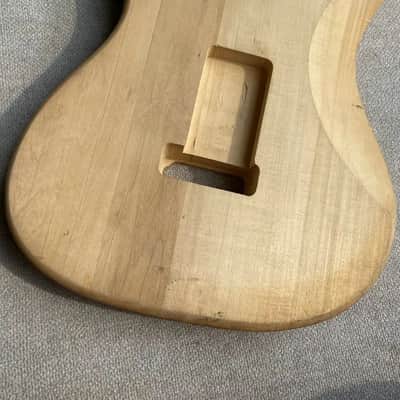 Basswood Strat Style Guitar Body image 3