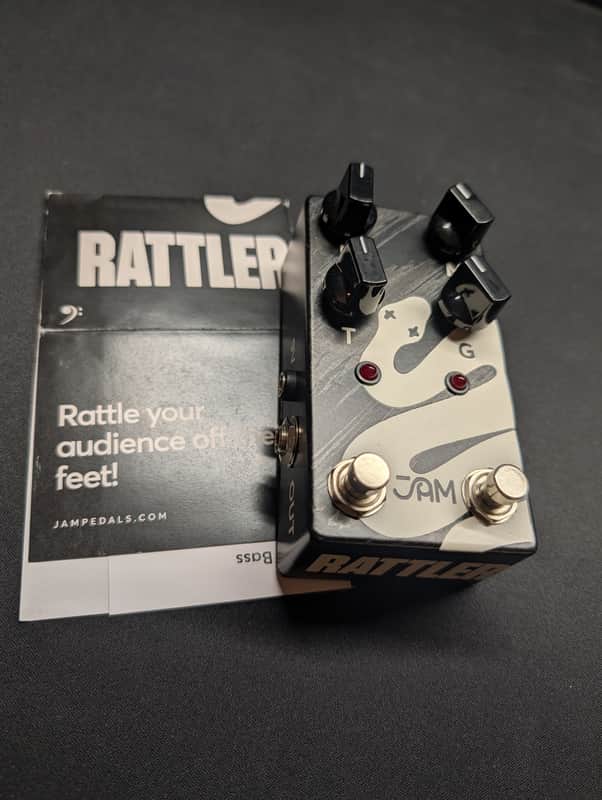 JAM Pedals Rattler Bass - Black/White