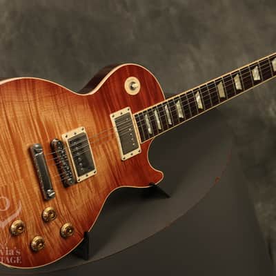 2005 Gibson Les Paul Standard Plus Light Burst Flame Maple Top image 12