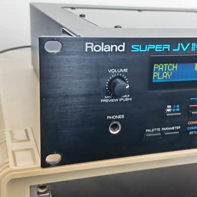 Roland JV-1080 64-Voice Synthesizer Module 1994 - 2001 - Black image 6