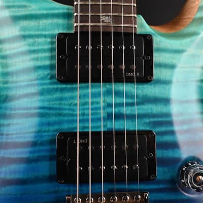 PRS Wood Library Custom 24 Piezo 10-Top Blue Fade #067 image 6
