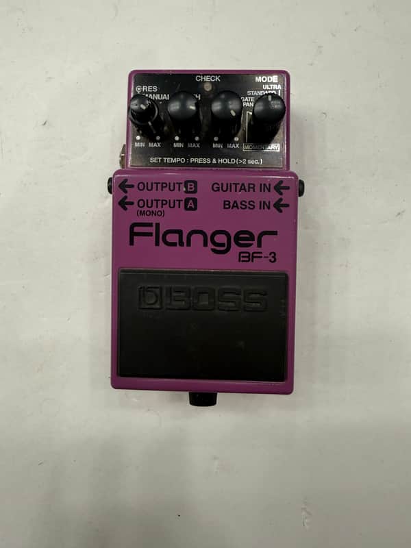 Boss Roland BF-3 Flanger Stereo Digital Guitar Bass Effect Pedal image 1