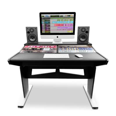 Bazel Studio Desk - 12 RU Rack Space, Classic Vintage Design image 2