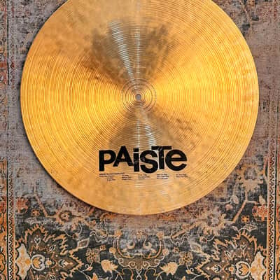 PAISTE Signature 20” FLAT RIDE 2454 g MELLOW! Clean Smooth Glassy Controlled Definition! RARE image 2
