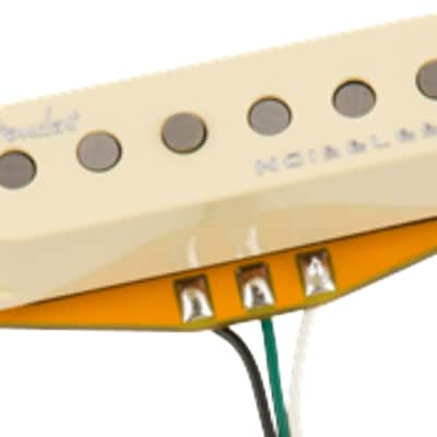 Fender Gen 4 Noiseless Stratocaster Pickups Set Of 3 Aged White image 9