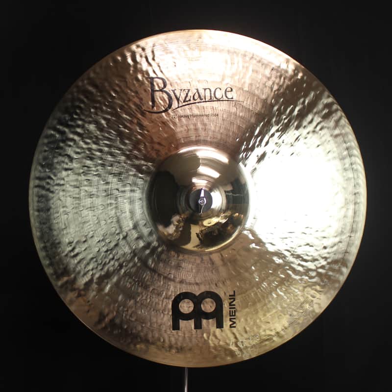 Meinl 22" Byzance Brilliant Heavy Hammered Ride - 4181g (video demo) image 1