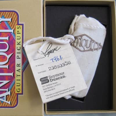 Seymour Duncan Antiquity P90 Soapbar Neck Pickup Cream 7.96k image 1