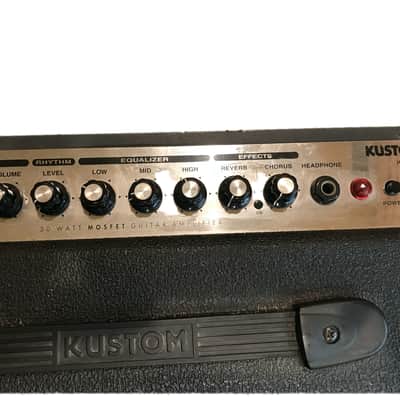 Kustom KGA30 black Guitar Amp 30w Black image 5