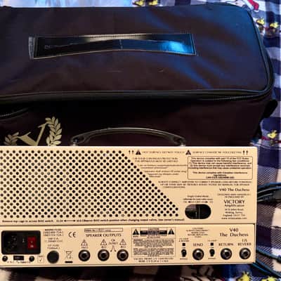 Victory Amps V40 The Duchess Compact Series 42-Watt Guitar Head 2010s - White image 2