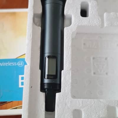 Sennheiser 🎤 Sennheiser EW 100 G3 SKM 100 G3 Wireless Handheld Microphone | e835 Capsule | Professional | Grey/Black image 4
