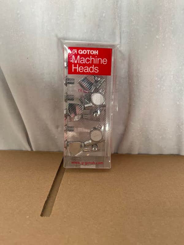Gotoh SG381 Modern Keystone Chrome Tuners image 1