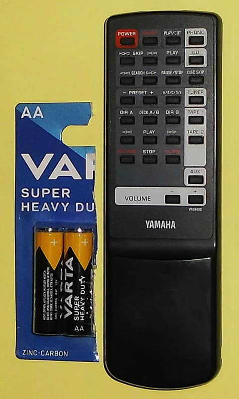 YAMAHA VR09400 original-Fernbedienung * alle Funktionen 1A * neue Batterien image 1