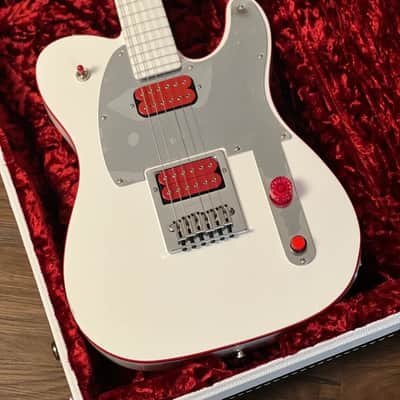 Fender John 5 Ghost Telecaster with Maple FB in Arctic White image 7
