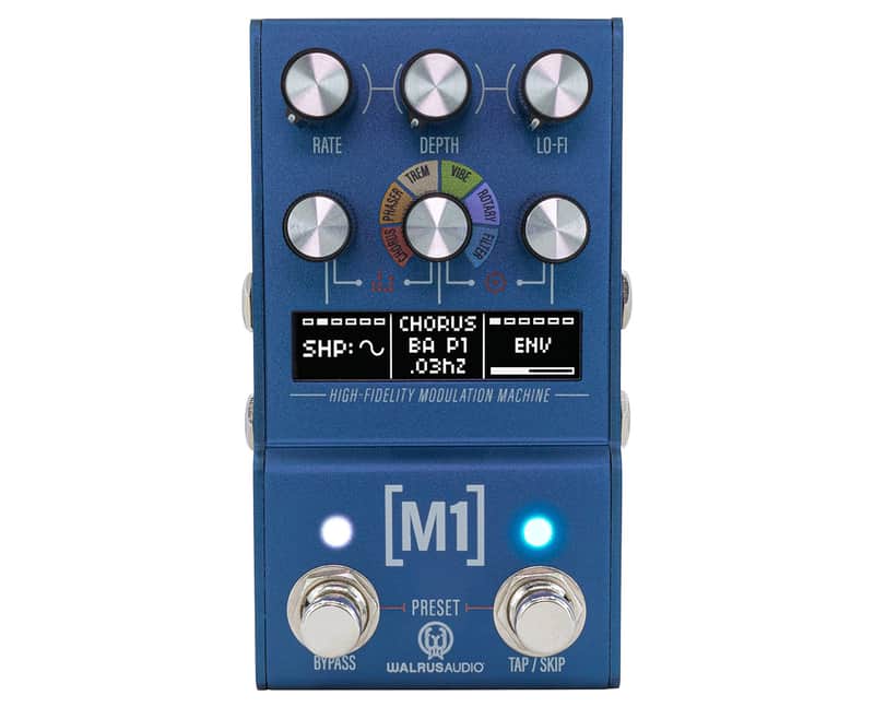 Walrus Audio Mako Series MKII M1 High-Fidelity Modulation Machine Pedal Open Box image 1