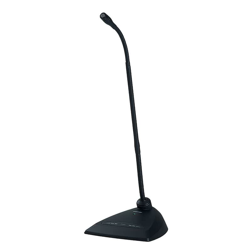 Shure MX418D/S 18" Microflex Supercardioid Gooseneck Condenser Mic w/ Desktop Base, 10' Cable image 1