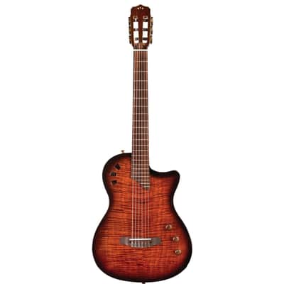 Cordoba Stage Thinline Electric Nylon String Guitar with Gig Bag image 4